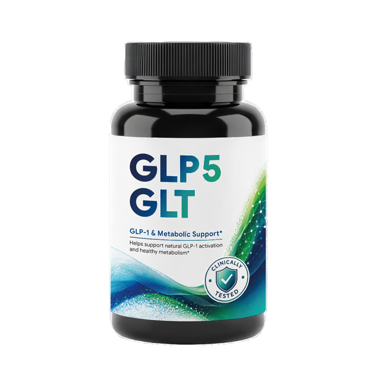GLP5 GLT Metabolic Support capsule bottle